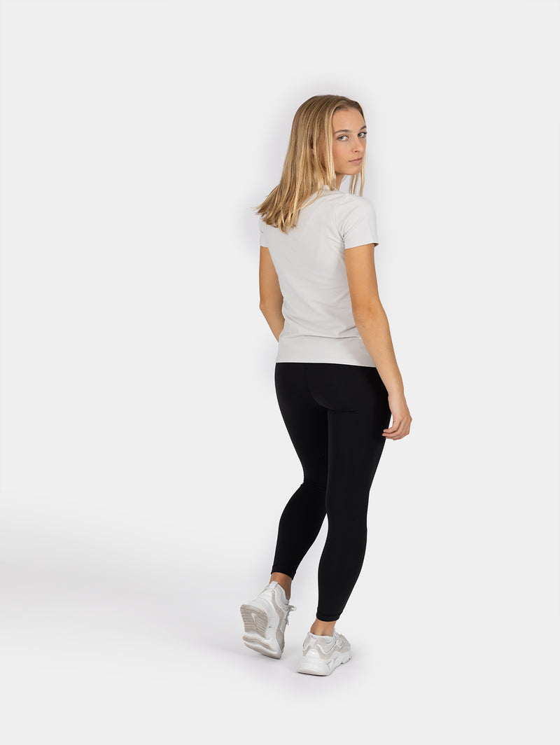 Women's Basic Tee- Bone