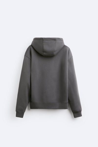 Unisex Hoodie- Stormy Grey